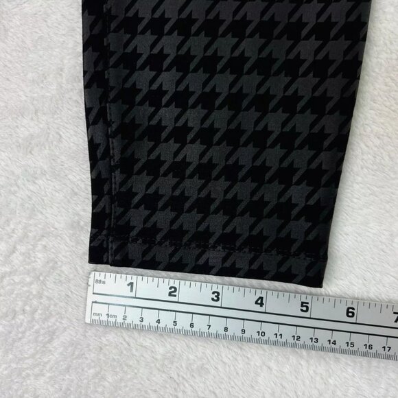 Sanctuary Anthropologie Houndstooth Runway Leggings Pants Black & Gray NWT - Picture 16 of 16